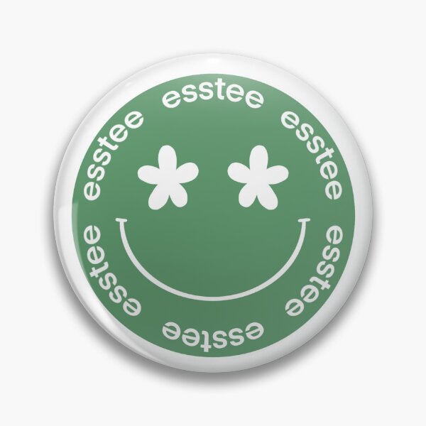 Item preview, ST green smiley face  designed and sold by kayleemakesart.