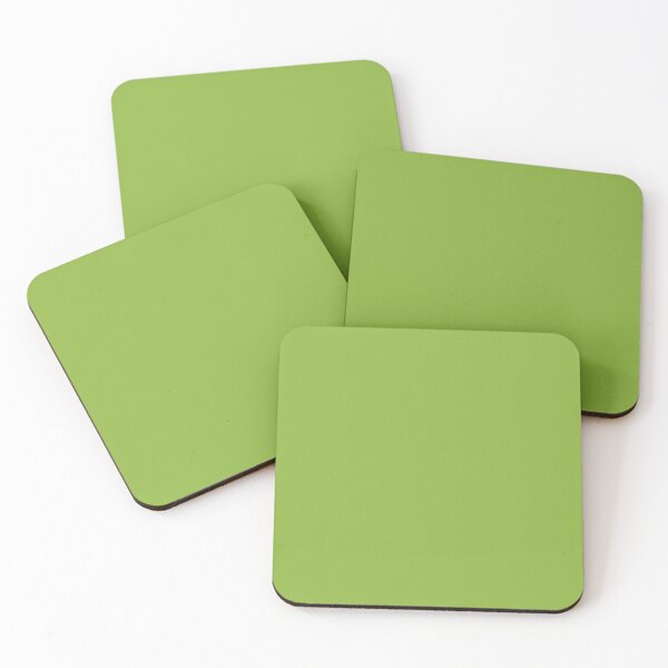 Item preview, Plain Solid Color Medium Green Kiwi Green Oliver Green  designed and sold by mimihuang creations.