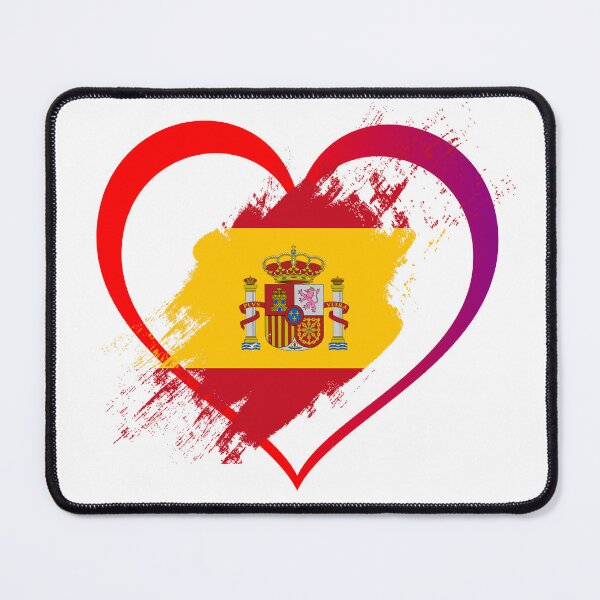 Item preview, I Love Spain Spanish Pride Spanish Flag Heart designed and sold by Minnesnowta.
