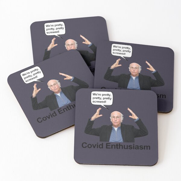 Item preview, Movie Tv Curb Your Enthusiasm Covid Enthusiasm designed and sold by GunterSchutz.