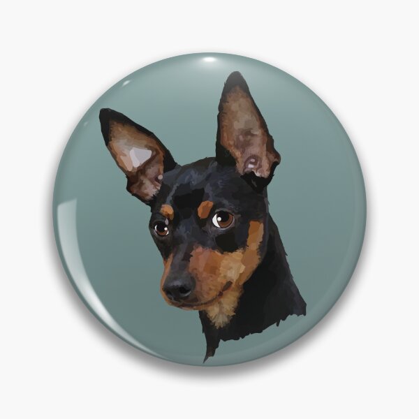 Item preview, Mini Pinscher designed and sold by SarasaurusArt.