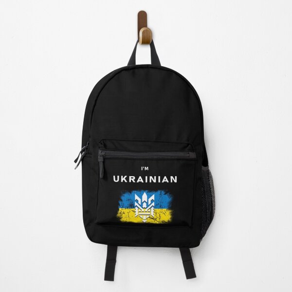 Item preview, I'm Ukrainian Zelensky Ukraine Vintage Flag Shoulder Trident designed and sold by Aide.