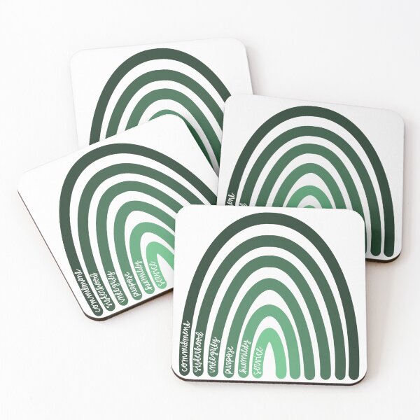 Item preview, ST green tenants rainbow  designed and sold by kayleemakesart.