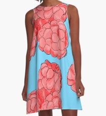 Rasberries A-Line Dress