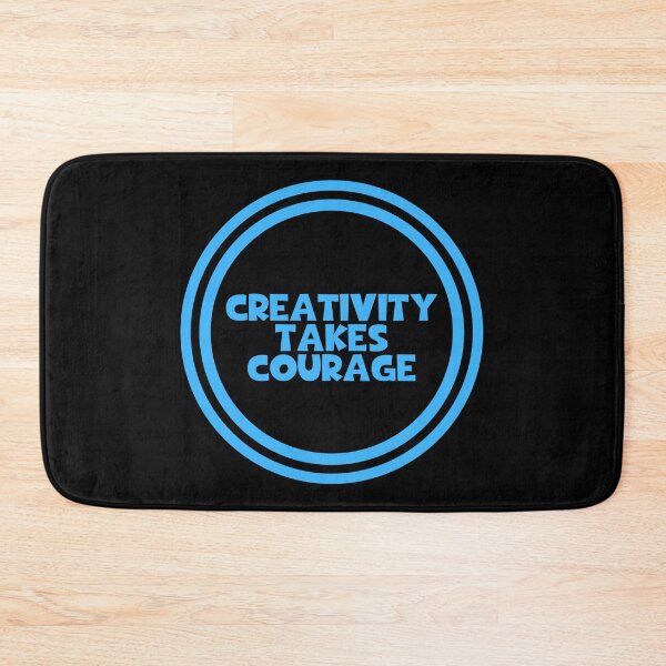 Item preview, Creativity Takes Courage - Henri Matisse Quotes - Artist designed and sold by JourneyCreative.