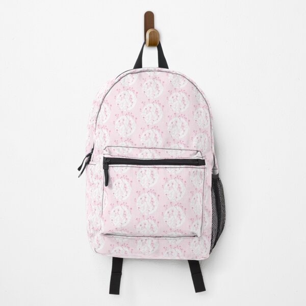 Item preview, Overgrown Ruined Peace Symbol White and Pink designed and sold by everything4eva.