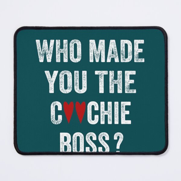 Item preview, Who Made You The Coochie Boss s Mask Mug designed and sold by KaithyMaestas.