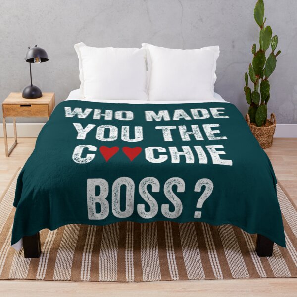 Item preview, Who Made You The Coochie Boss  s  Mask  Mug     designed and sold by KaithyMaestas.