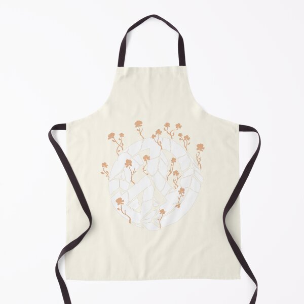 Item preview, Overgrown Ruined Peace Symbol White and Brown designed and sold by everything4eva.