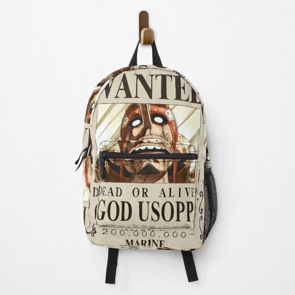 One Piece Wanted Backpacks for Sale 