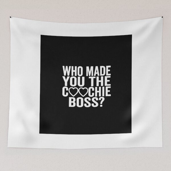 Item preview, Who Made You The Coochie Boss Sleeveless Top  designed and sold by KaithyMaestas.
