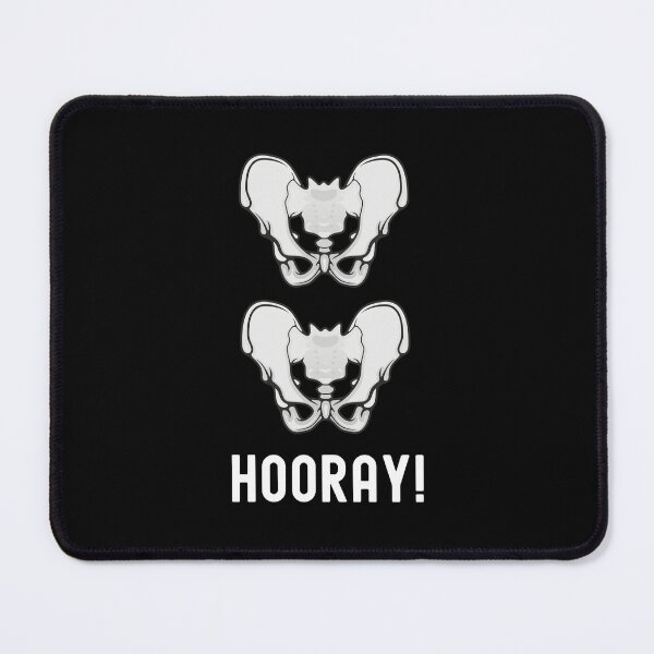 Item preview, Hip Hip Hooray! - Chiropractor, Physical Therapist, Orthopedic Surgeon, Anatomy, Physical Therapy, Funny Medical designed and sold by jadedscientist.