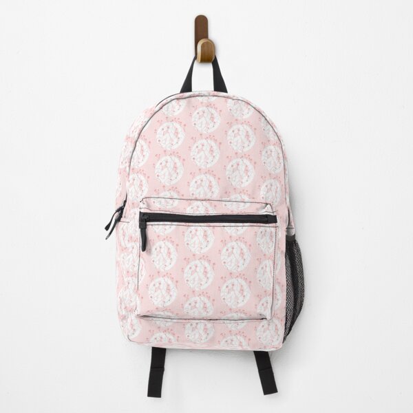 Item preview, Overgrown Ruined Peace Symbol White and Pink designed and sold by everything4eva.