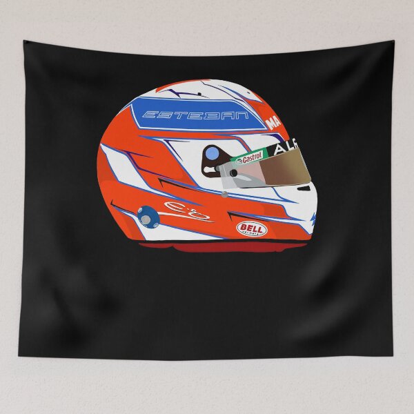 Item preview, Esteban Ocon 2022 Helmet  designed and sold by SamanKyle.