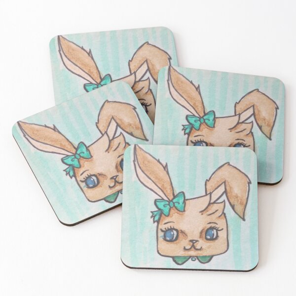 Item preview, Green Bunny Bow designed and sold by Hannah Hutchison.