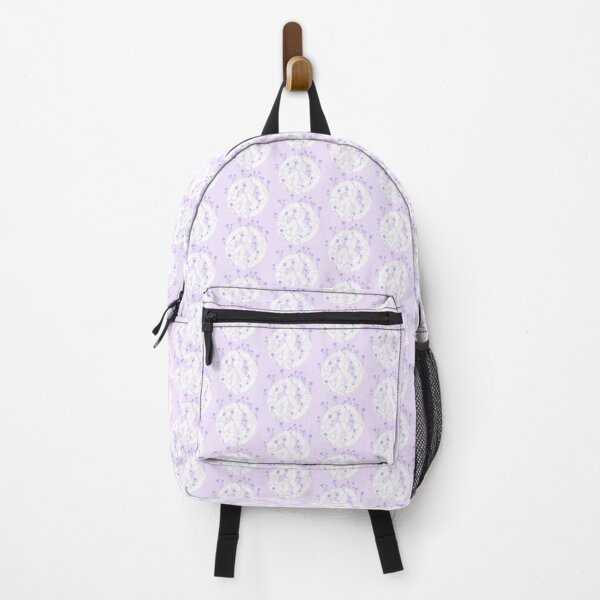 Item preview, Overgrown Ruined Peace Symbol White and Purple designed and sold by everything4eva.