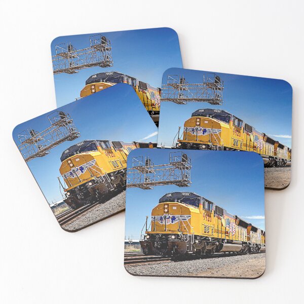 Item preview, Yellow Diesel Locomotive 9920 Train Railroad Railway designed and sold by TheTrainRoom.