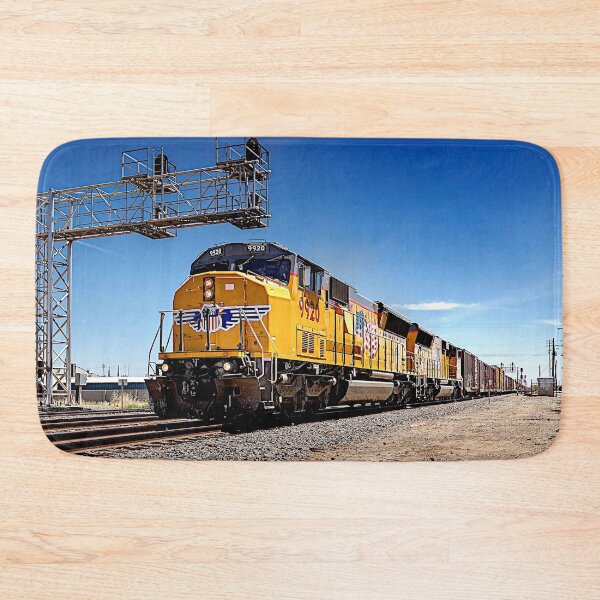 Item preview, Yellow Diesel Locomotive 9920 Train Railroad Railway designed and sold by TheTrainRoom.