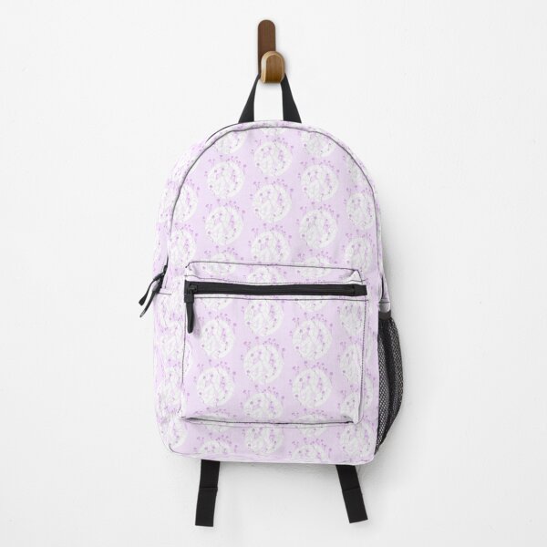 Item preview, Overgrown Ruined Peace Symbol White and Purple designed and sold by everything4eva.