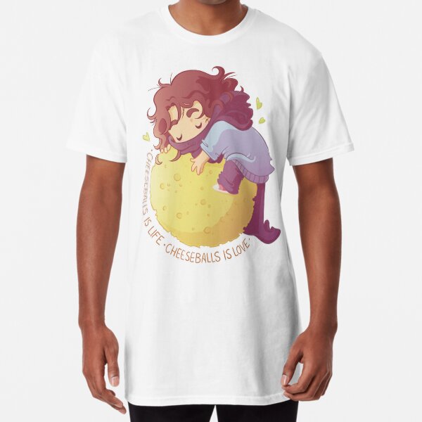 Cheeseballs is life - Cheeseballs is love Long T-Shirt