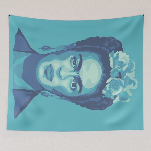 Item preview, Turquoise Frida Bonita designed and sold by Unhinged Heather.