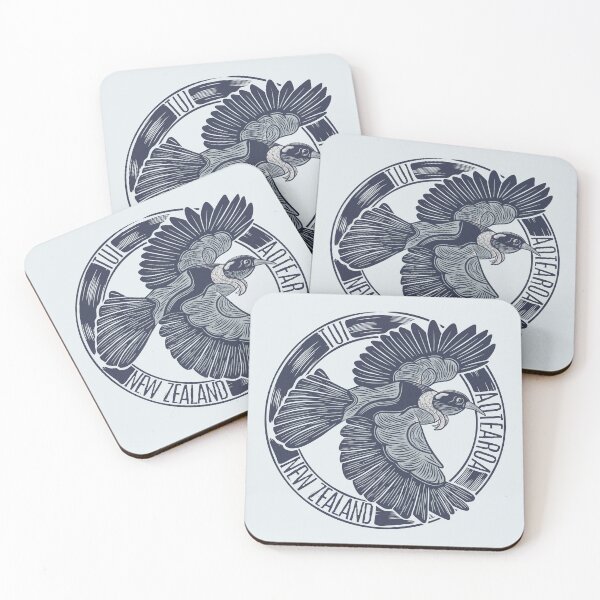 Item preview, Tui NZ Bird WOOD CUT STYLE designed and sold by piedaydesigns.