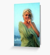 Marilyn Monroe Greeting Card