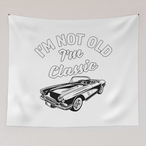 Item preview, I'm Not Old I'm Classic Fun Car Lover Sarcastic designed and sold by nwaja-art.