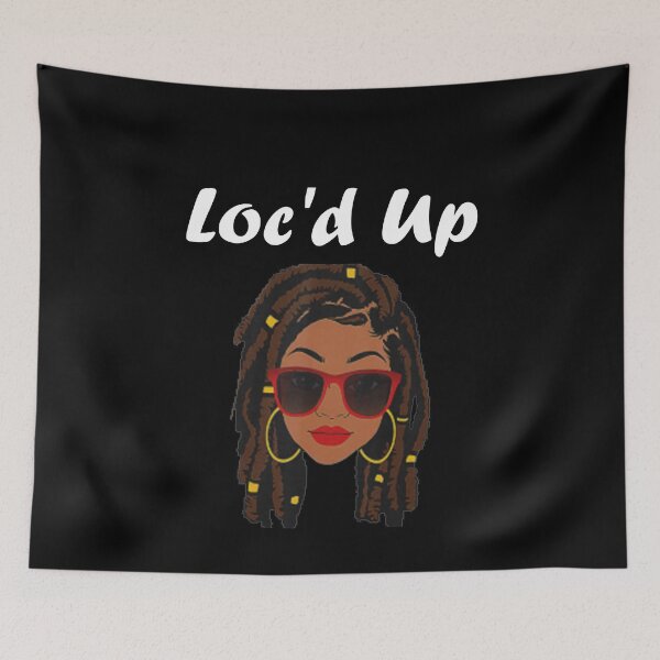 Item preview, Funny Locs For Women Cool Locd Up Dreadlocks Girl designed and sold by Artsy Aura ⭐⭐⭐⭐⭐  .