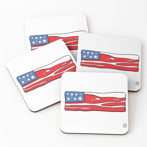 Item preview, Bacon Flag designed and sold by Chuck Whelon.