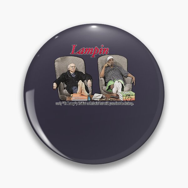 Item preview, Purple Tv Lampin Curb Your Enthusiasm designed and sold by GunterSchutz.