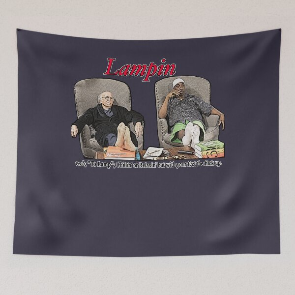 Item preview, Purple Tv Lampin Curb Your Enthusiasm designed and sold by GunterSchutz.
