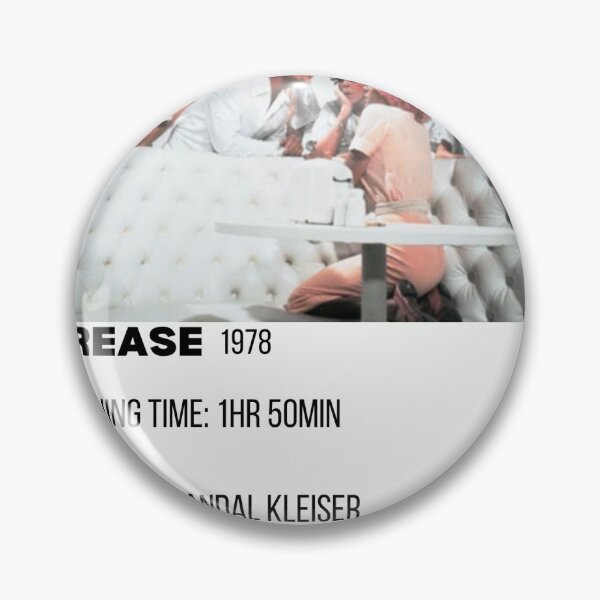 Item preview, Grease Minimalist Movie Poster designed and sold by mtobi12.