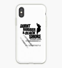 Burnt Rubber and Black Smoke- Burnin Diesel iPhone Case
