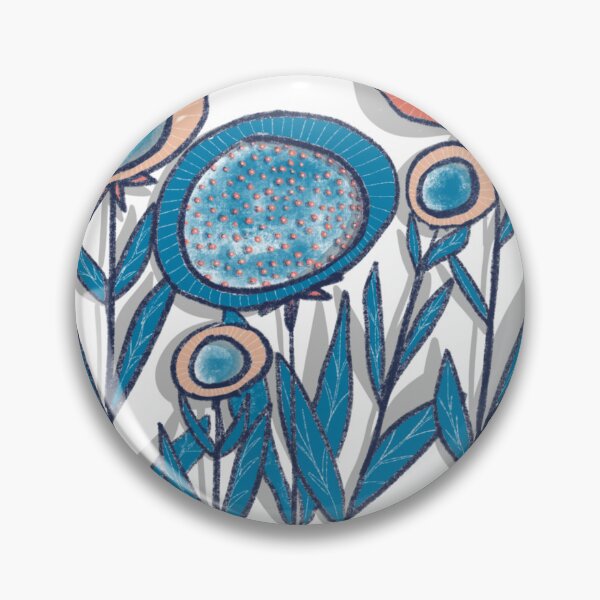 Item preview, Round Flowers designed and sold by Krista Wargo.