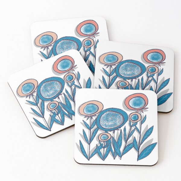 Item preview, Round Flowers designed and sold by Krista Wargo.