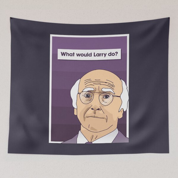 Item preview, Retro Tv What would Larry do designed and sold by GunterSchutz.