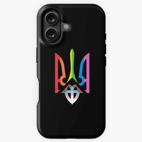 Artikel-Vorschau von Regenbogen Tryzub Regenbogen Dreizack Pride Ukraine, designt und verkauft von Aide.