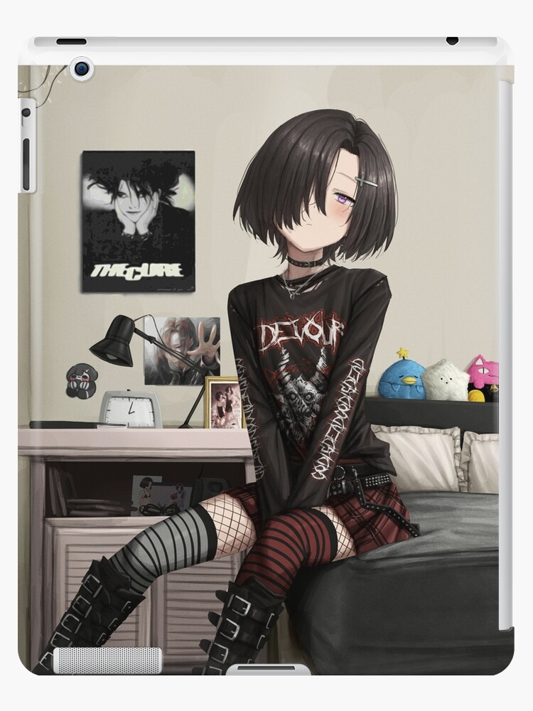 DARK VIOLET] Anime Goth Girl Picture #118683476 | Blingee.com