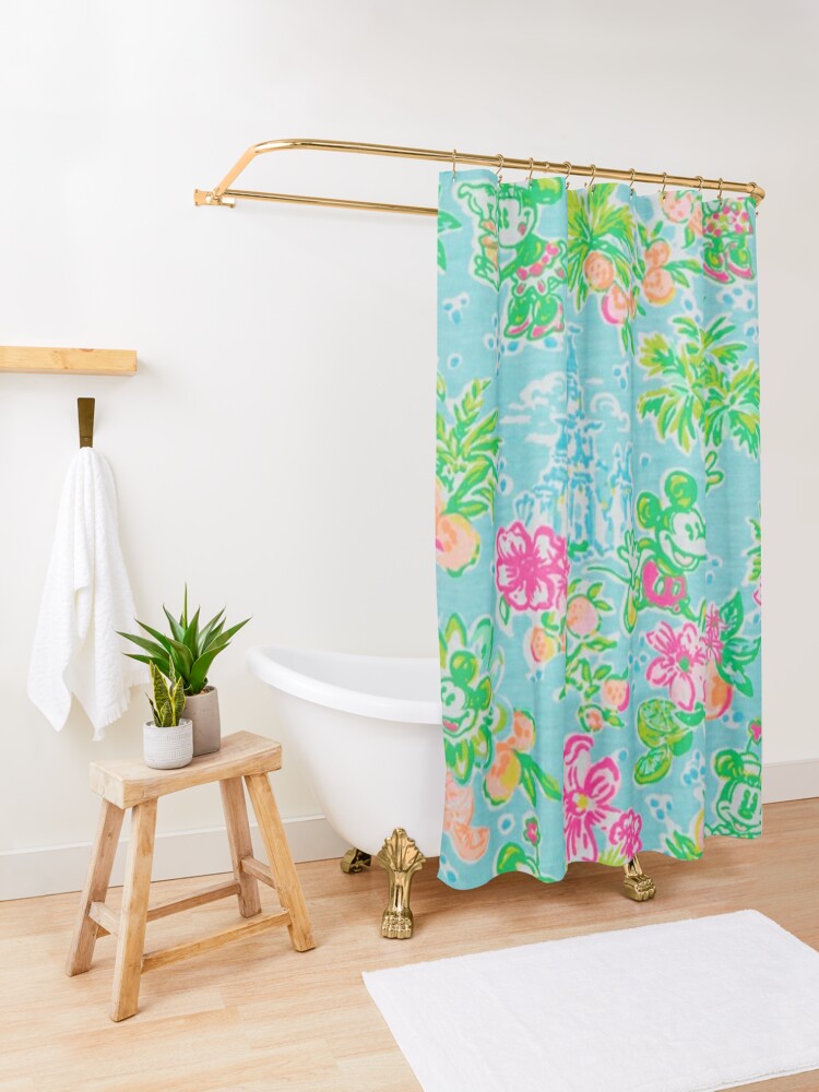 Discover hello minnie Shower Curtain