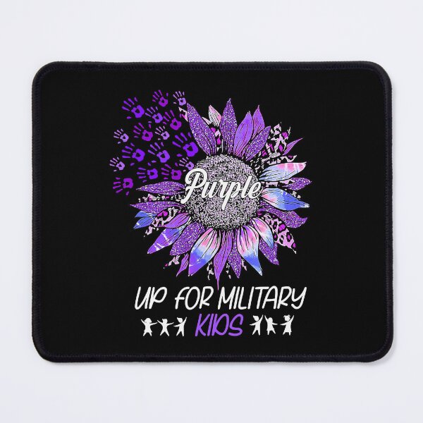Item preview, Purple Up For Military Kids Sunflower Purple Military Month designed and sold by HaaChris-Artis.