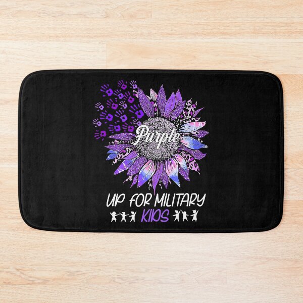 Item preview, Purple Up For Military Kids Sunflower Purple Military Month designed and sold by HaaChris-Artis.