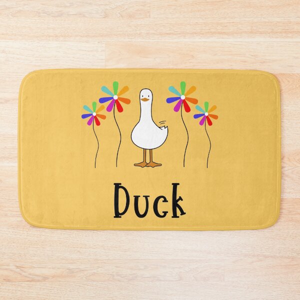 Item preview, Duck With Flower designed and sold by nguyenkrr.