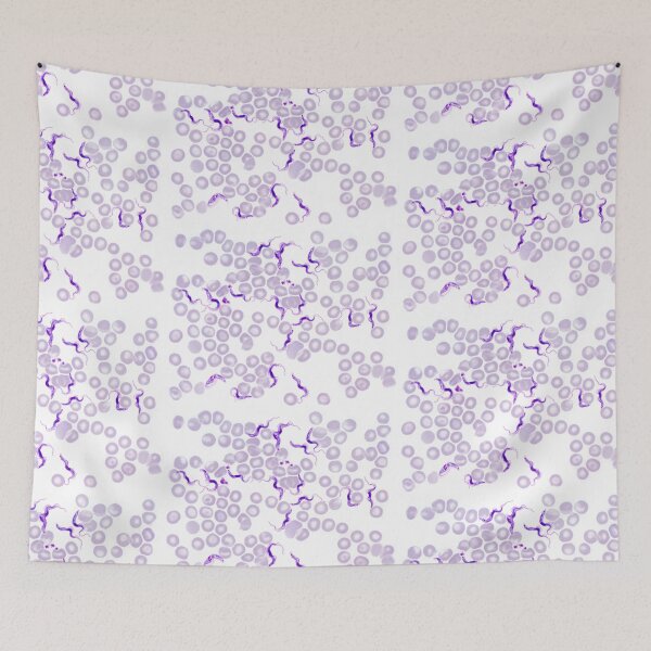 Item preview, Trypanosoma brucei clothing and fabric goods designed and sold by Bobbi Pritt.
