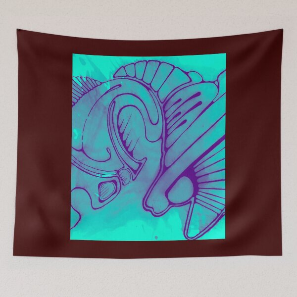 Item preview, Alien Skeleton Aqua Spaceship Unicorn Graphic  designed and sold by Elewton1.