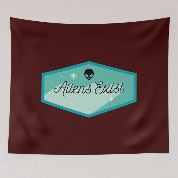 Item preview, aliens exist   designed and sold by Elewton1.