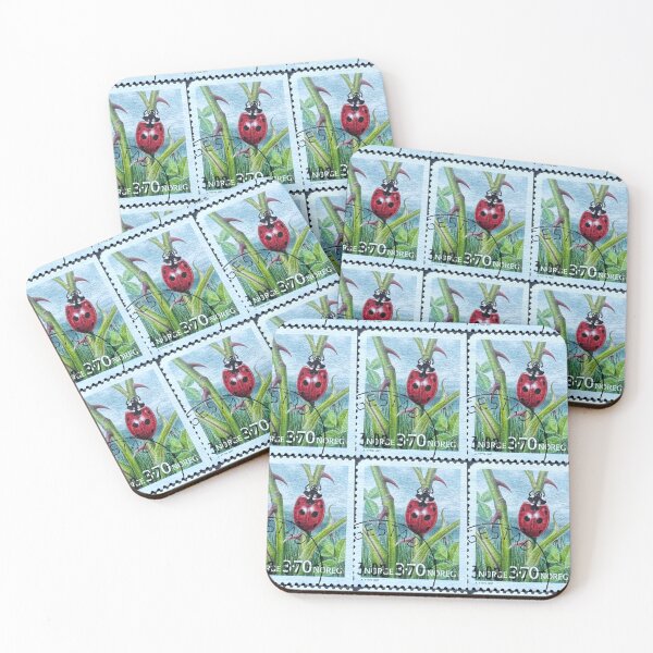 Item preview, Ladybug Vintage Postage Stamp designed and sold by Factory57.