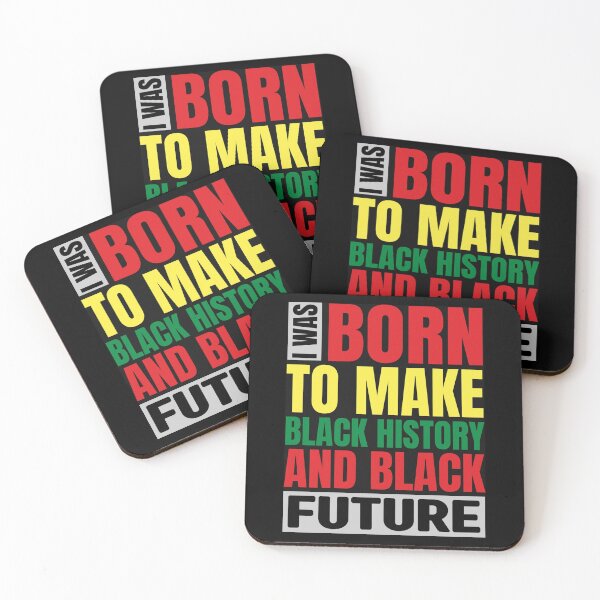 Item preview, Born To Make Black History And Black Future, Black History Month Poster designed and sold by rattupless0.