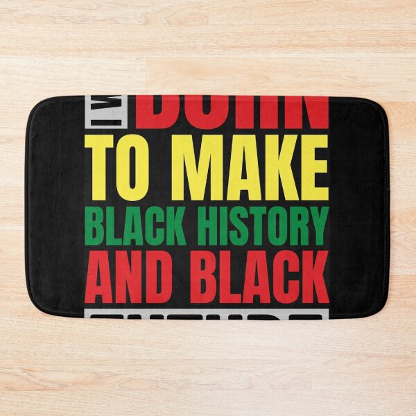 Item preview, Born To Make Black History And Black Future, Black History Month Poster designed and sold by rattupless0.