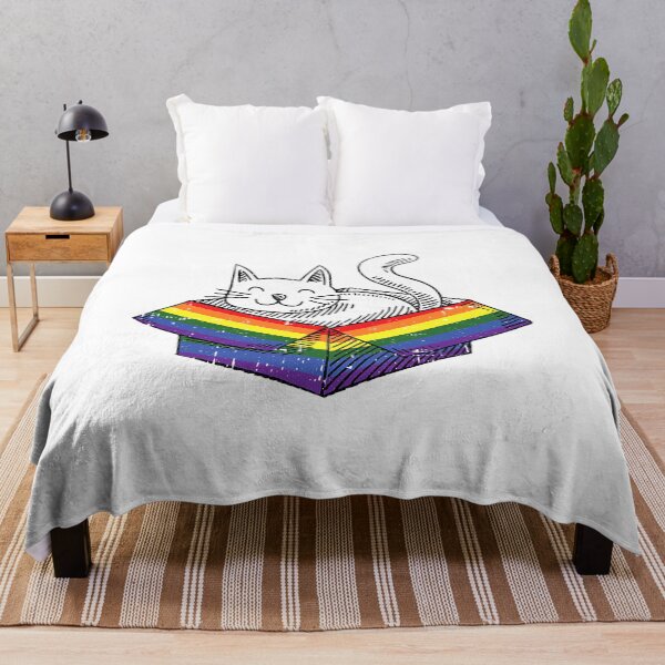 Item preview, Gay Cat Pride Rainbow Cute Kitten Kitty Proud LGBTQ Ally designed and sold by GardNewerd.